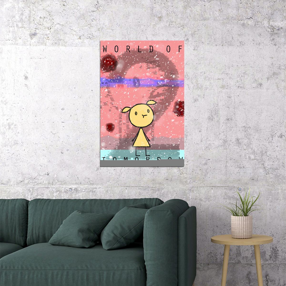 World Of Tomorrow Science Fiction Anime Short Film Poster Wall Art Print Home Wall Decor - xonomax