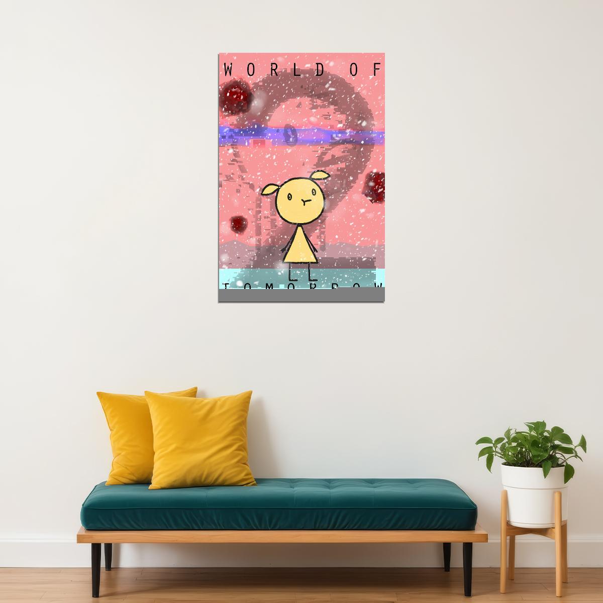 World Of Tomorrow Science Fiction Anime Short Film Poster Wall Art Print Home Wall Decor - xonomax