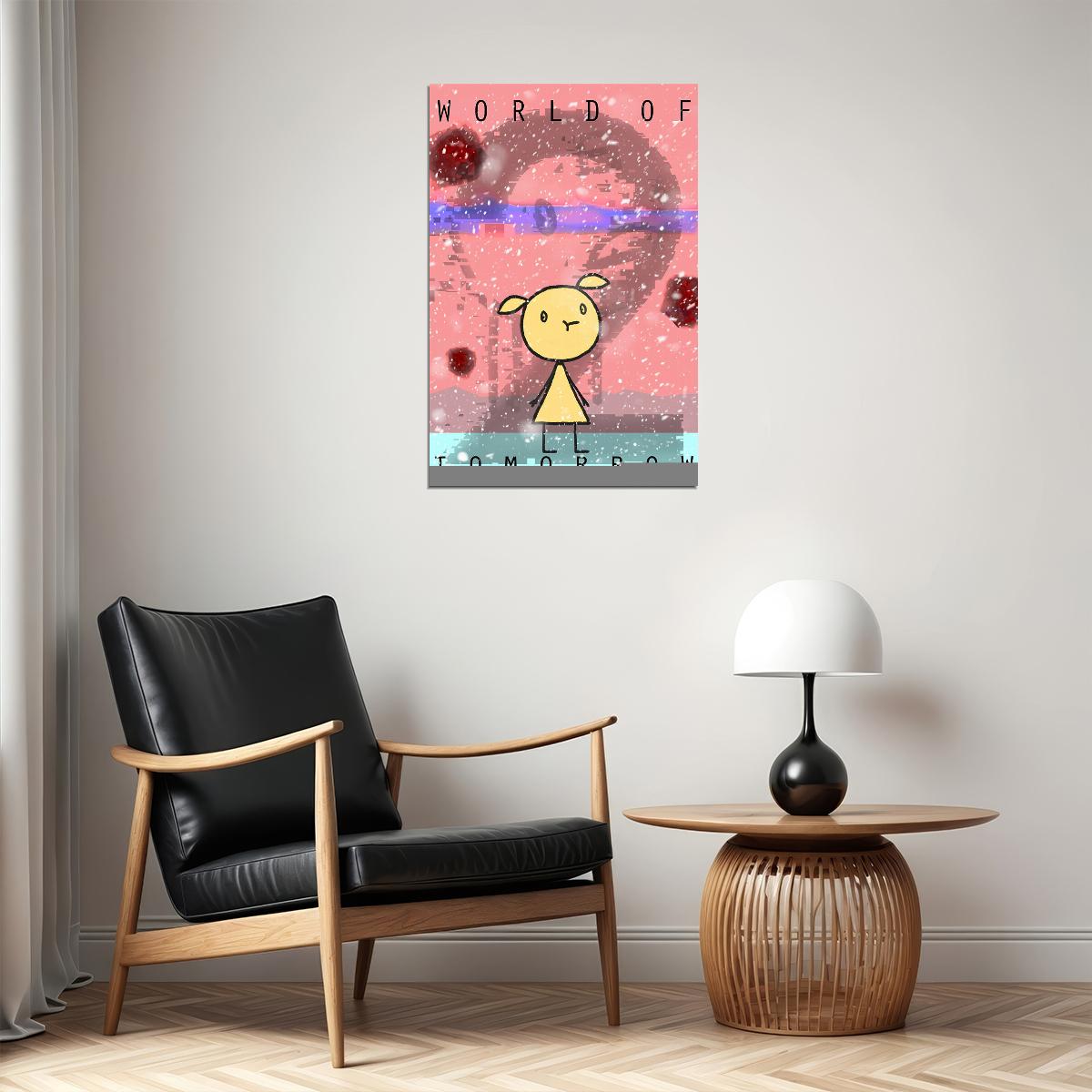 World Of Tomorrow Science Fiction Anime Short Film Poster Wall Art Print Home Wall Decor - xonomax