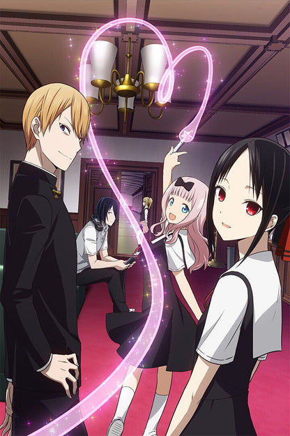 Kaguya Sama Love Is War Comedy Romance Anime Poster Wall Art Print Home Wall Decor