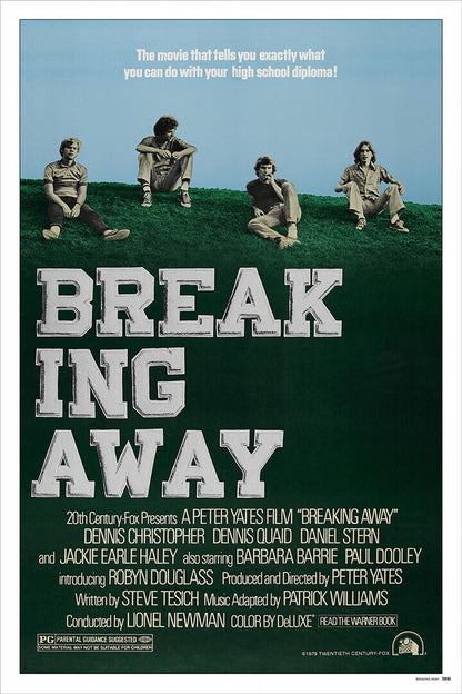Breaking Away Comedy Drama Sports Cinema Film Movie Poster Wall Art Print Home Wall Decor - xonomax