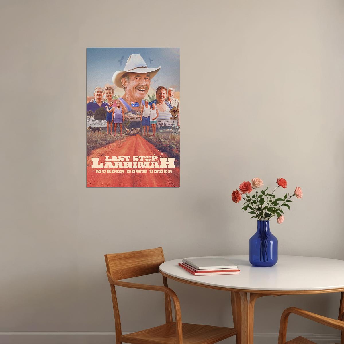 Last Stop Larrimah Documentary Crime Mystery Movie Film Poster Wall Art Print Home Wall Decor - xonomax