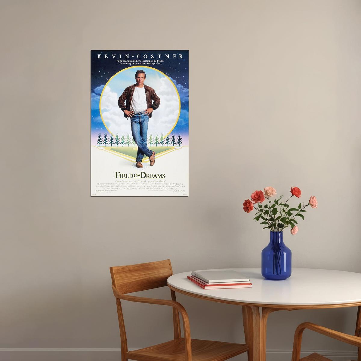 Field Of Dreams Drama Family Sports Cinema Film Movie Poster Wall Art Print Home Wall Decor - xonomax