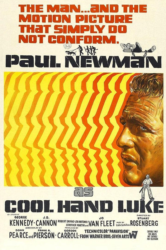 Cool Hand Luke Crime Drama Movie Cinema Film Poster Wall Art Print Home Wall Decor - xonomax