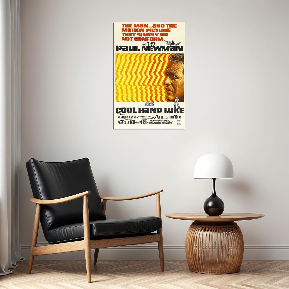 Cool Hand Luke Crime Drama Movie Cinema Film Poster Wall Art Print Home Wall Decor - xonomax