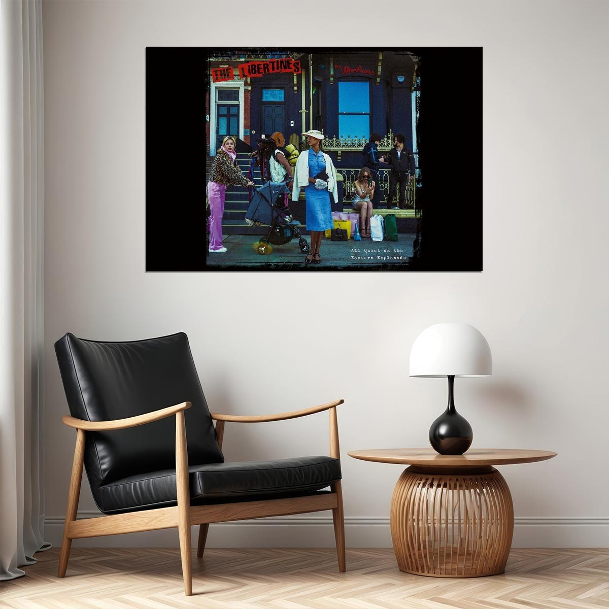 The Libertines All Quiet On The Eastern Esplanade Music Poster Wall Art Print Home Wall Decor - xonomax