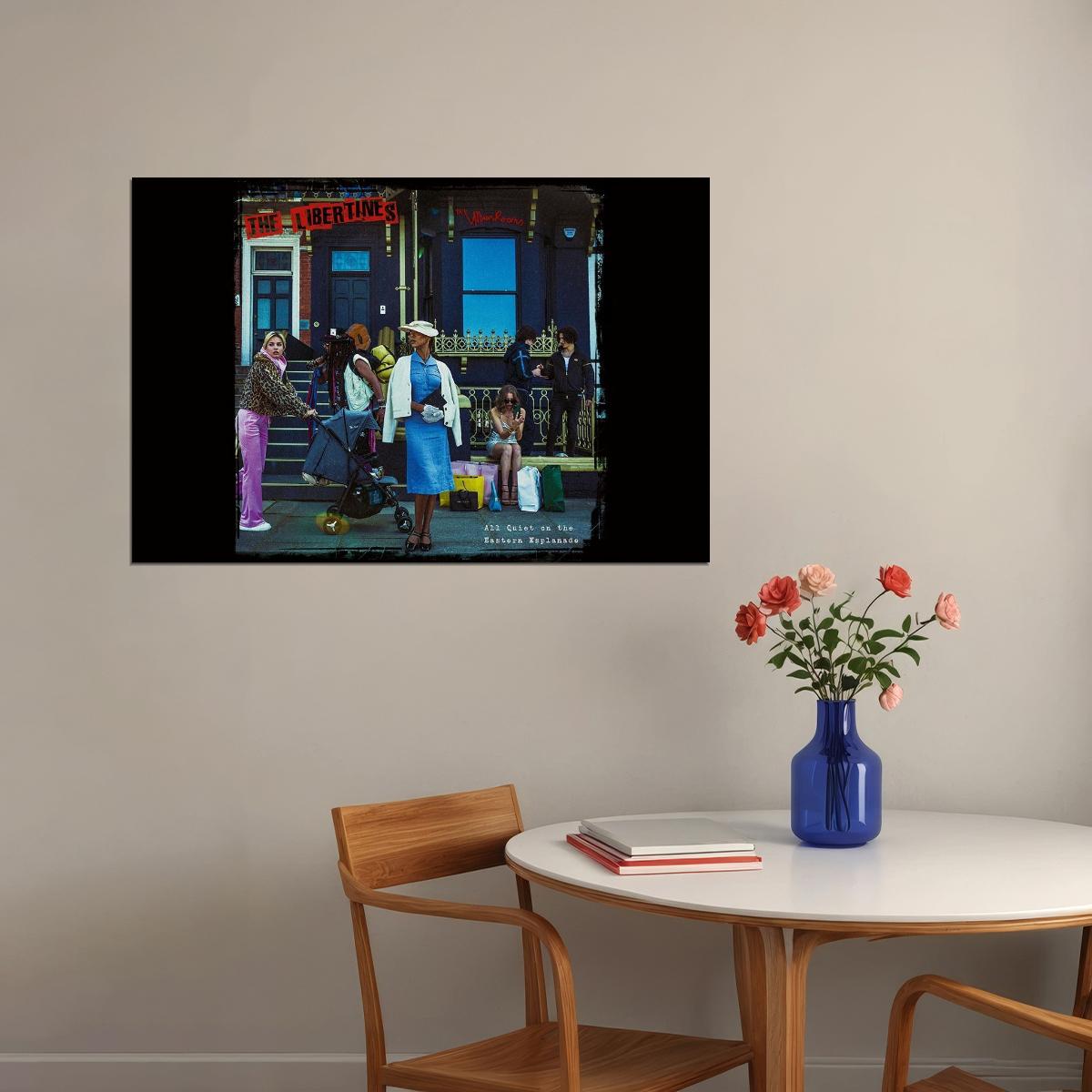 The Libertines All Quiet On The Eastern Esplanade Music Poster Wall Art Print Home Wall Decor - xonomax