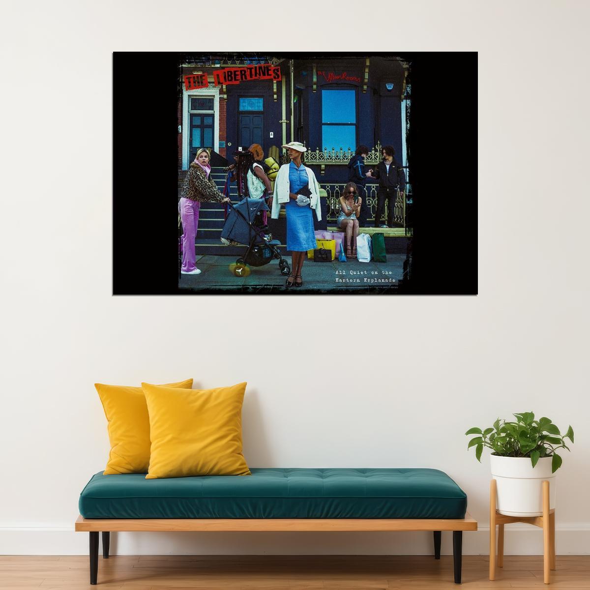The Libertines All Quiet On The Eastern Esplanade Music Poster Wall Art Print Home Wall Decor - xonomax