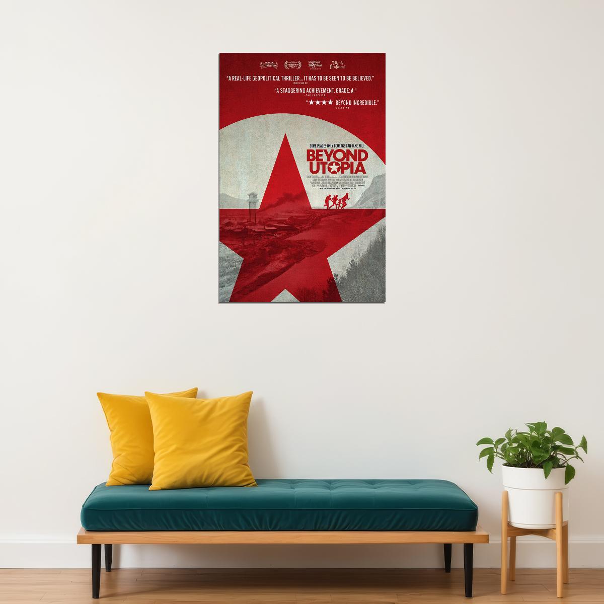 Beyond Utopia Documentary Biography Drama Cinema Film Poster Wall Art Print Home Wall Decor - xonomax