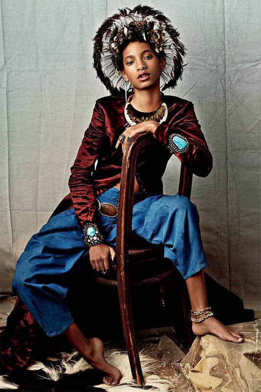 Willow Smith Celebrity American Musician Cinema Actor Poster Wall Art Print Home Wall Decor - xonomax