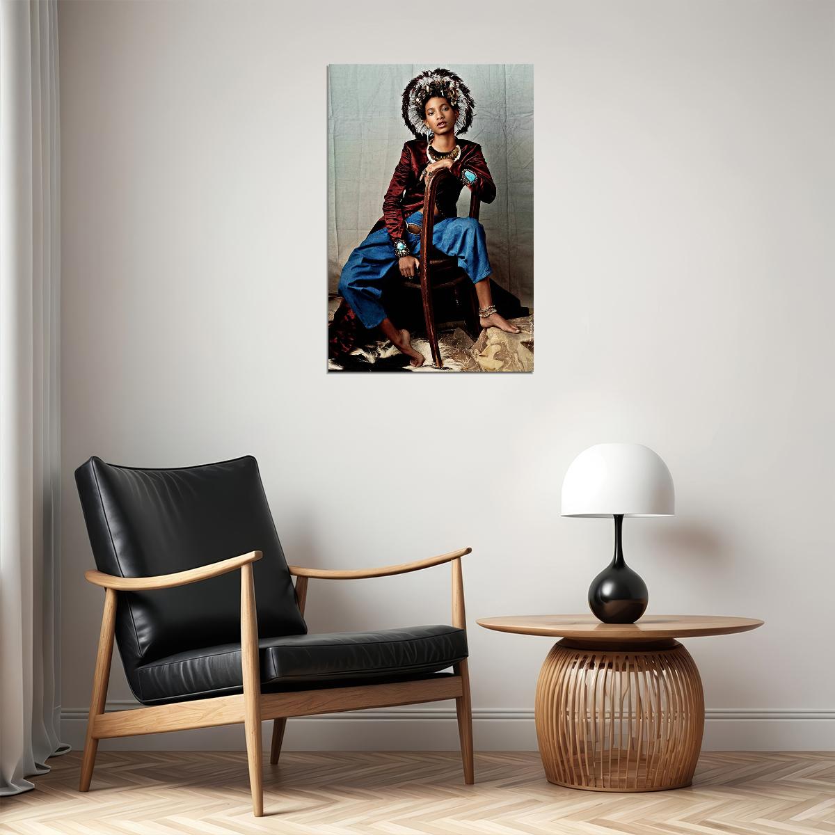 Willow Smith Celebrity American Musician Cinema Actor Poster Wall Art Print Home Wall Decor - xonomax