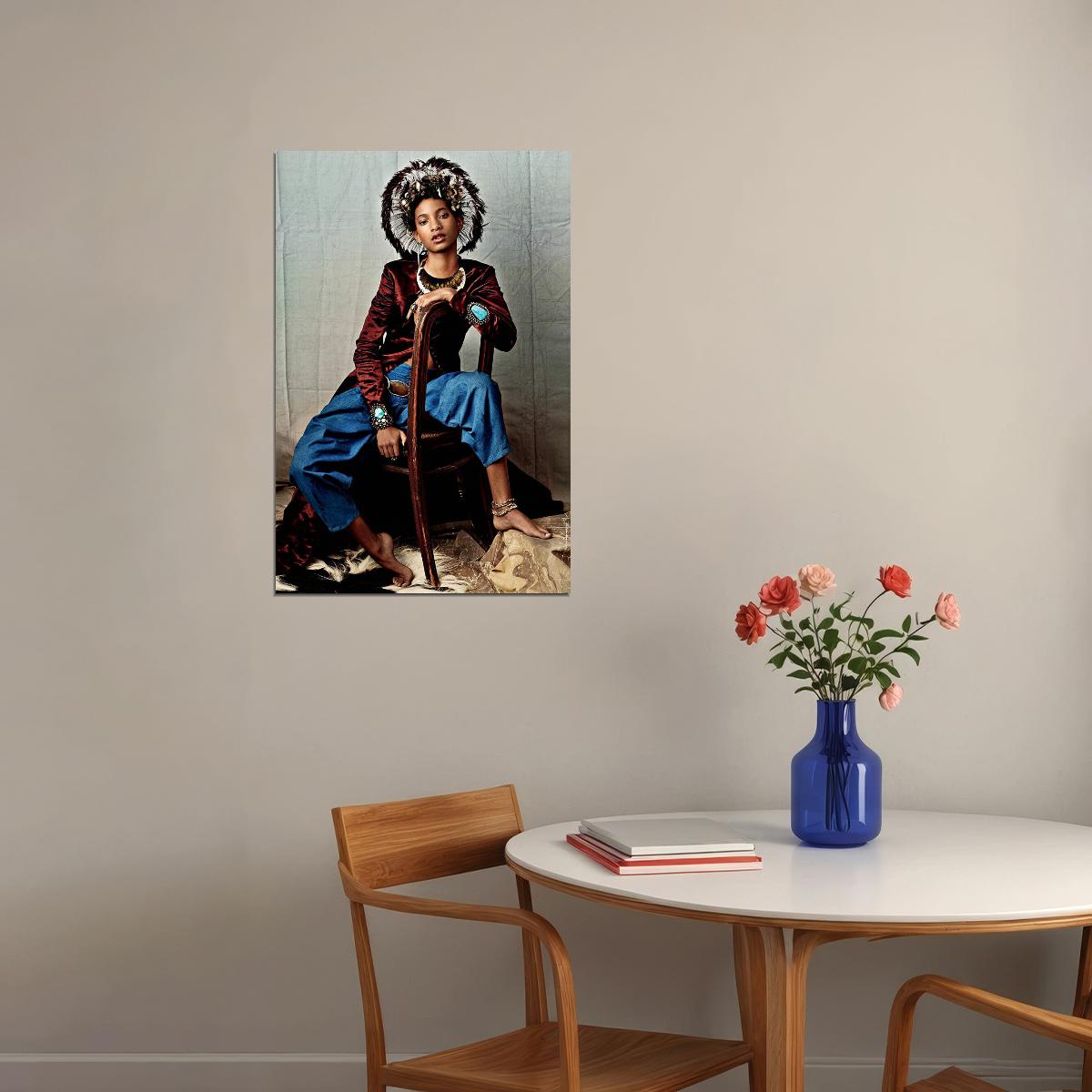 Willow Smith Celebrity American Musician Cinema Actor Poster Wall Art Print Home Wall Decor - xonomax