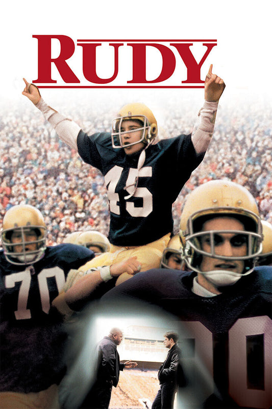 Rudy Biography Sports Drama Cinema Film Movie Poster Wall Art Print Home Wall Decor - xonomax