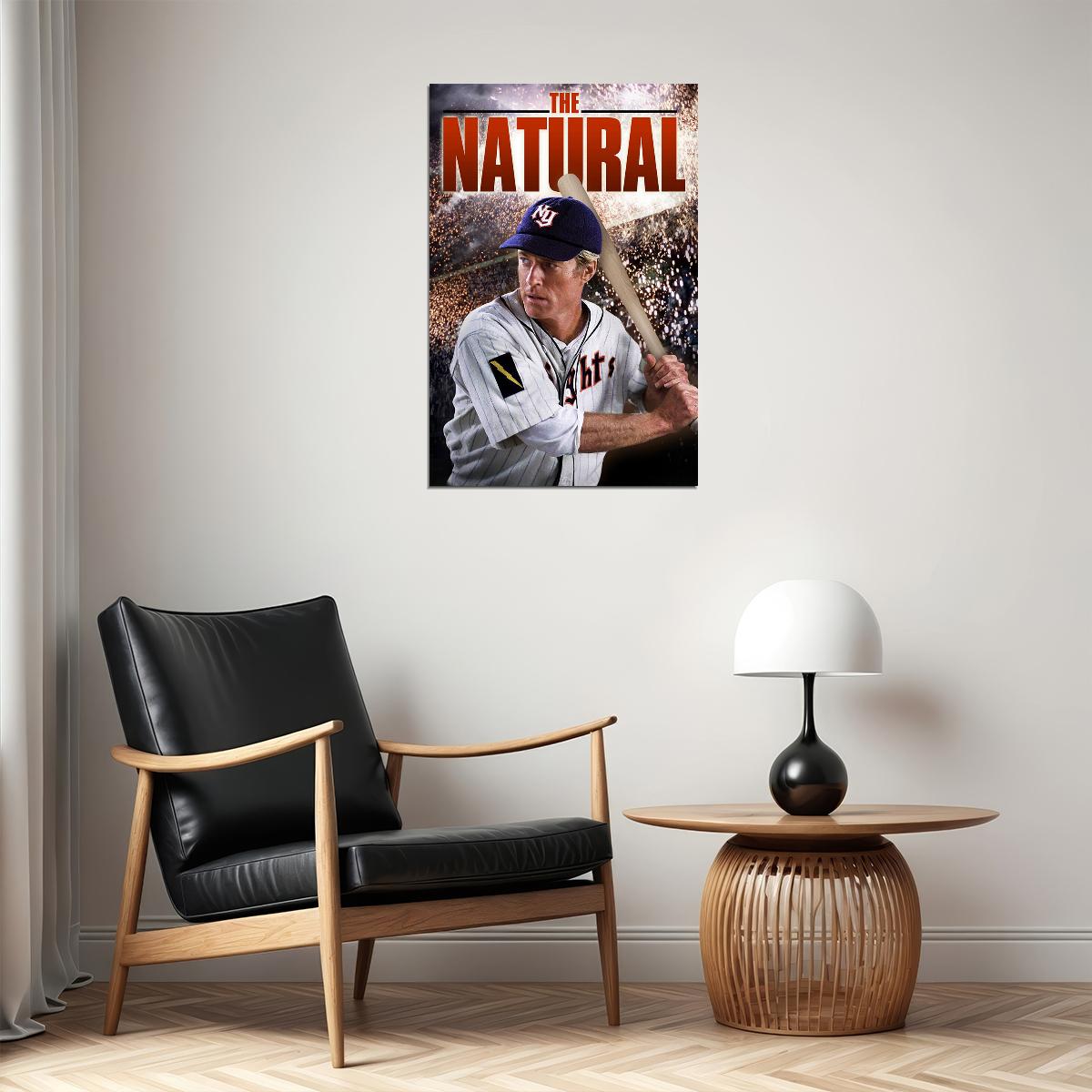 The Natural Drama Sports Cinema Film Movie Gift Poster Wall Art Print Home Wall Decor - xonomax