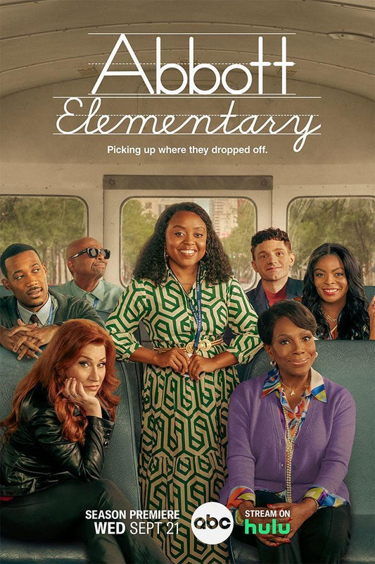 Abbott Elementary Comedy Sitcom Tv Series Movie Gift Poster Wall Art Print Home Wall Decor - xonomax