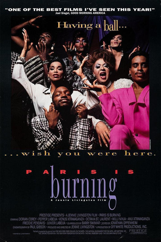 Paris Is Burning Documentary Movie Cinema Gift Poster Wall Art Print Home Wall Decor - xonomax