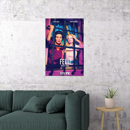 Feud Biography Drama Tv Series Movie Gift Poster Wall Art Print Home Wall Decor - xonomax