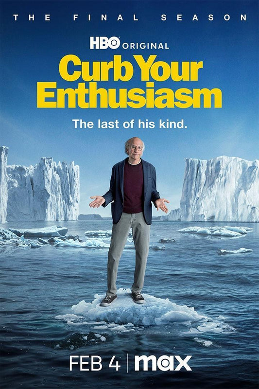 Curb Your Enthusiasm Comedy Tv Series Movie Poster Wall Art Print Home Wall Decor - xonomax