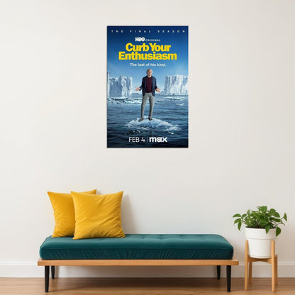 Curb Your Enthusiasm Comedy Tv Series Movie Poster Wall Art Print Home Wall Decor - xonomax
