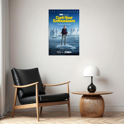Curb Your Enthusiasm Comedy Tv Series Movie Poster Wall Art Print Home Wall Decor - xonomax