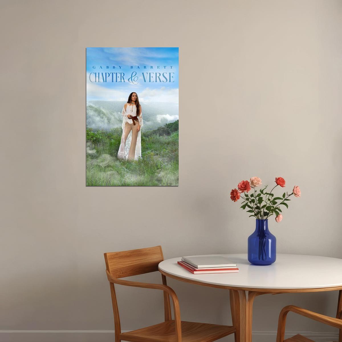 Gabby Barrett Chapter And Verse Celebrity Singer Album Poster Wall Art Print Home Wall Decor - xonomax