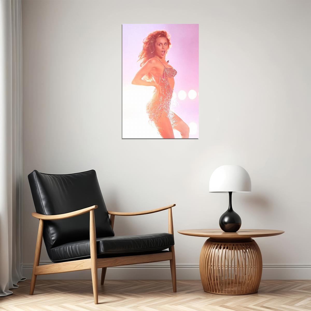 Miley Cyrus Celebrity American Musician Artist Poster Wall Art Print Home Wall Decor - xonomax