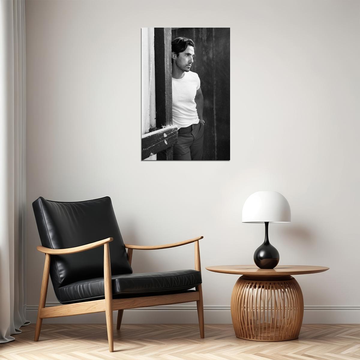 Milo Ventimiglia Celebrity American Actor Producer Poster Wall Art Print Home Wall Decor - xonomax