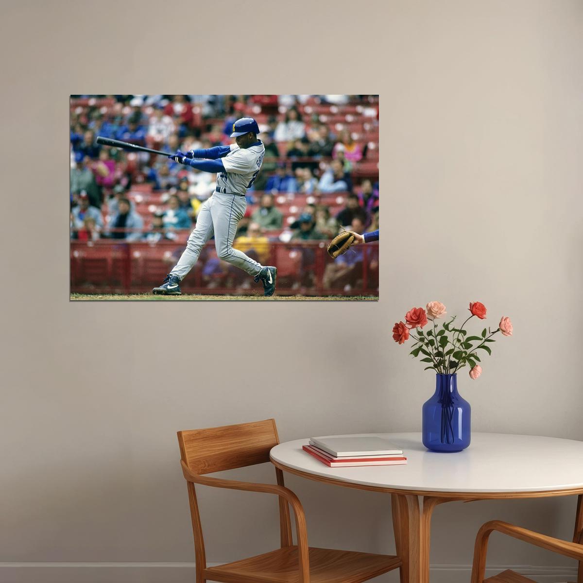 Ken Griffey Jr Great Baseball Player Poster Wall Art Print Home Wall Decor