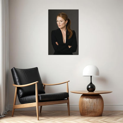 Julianne Moore American Actress Artist Writer Poster Wall Art Print Home Wall Decor - xonomax