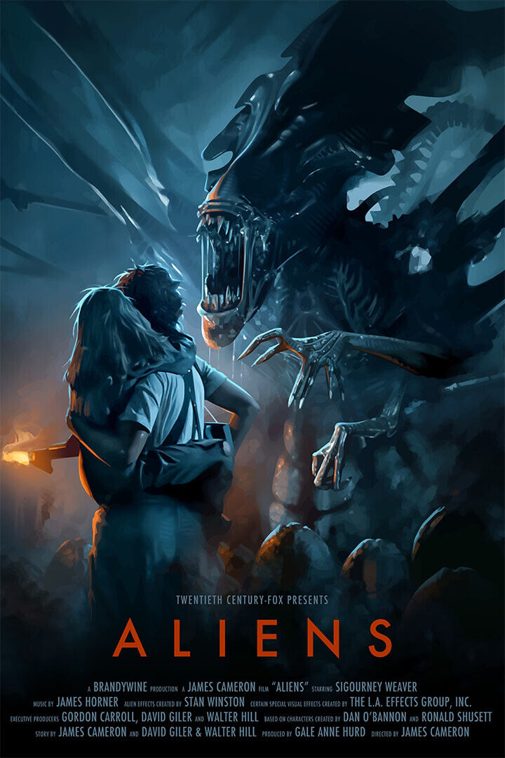 Aliens Movie Action Science Fiction Explained Why Poster Wall Art Print Home Wall Decor - xonomax