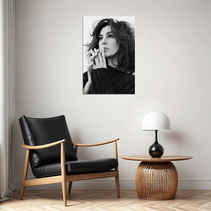 Monica Bellucci Italian Artist Actress And Former Model Poster Wall Art Print Home Wall Decor - xonomax