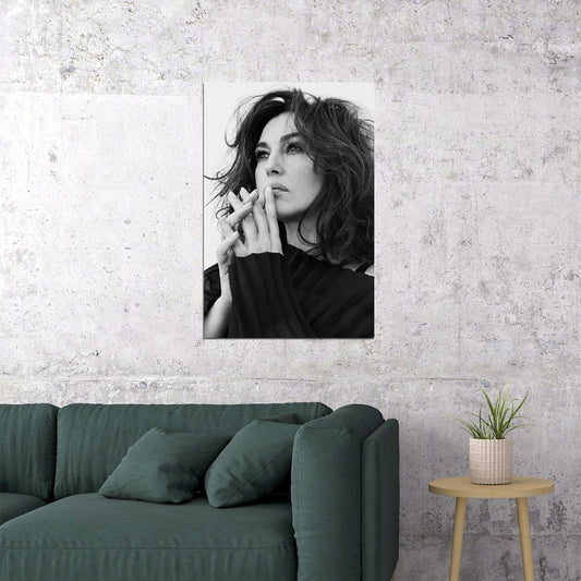Monica Bellucci Italian Artist Actress And Former Model Poster Wall Art Print Home Wall Decor - xonomax