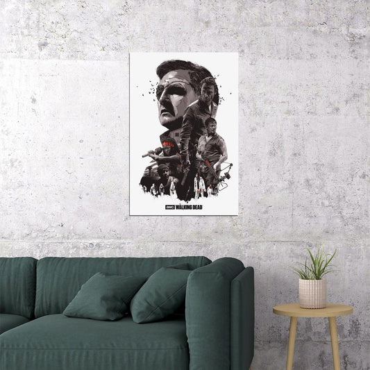 The Walking Dead Drama Horror Tv Series Movie Poster Wall Art Print Home Wall Decor - xonomax