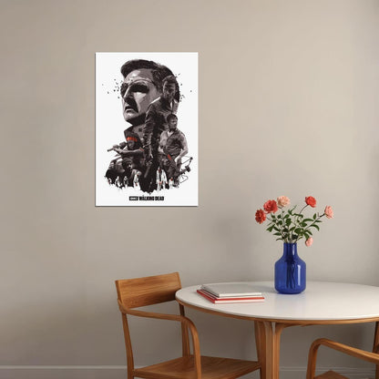 The Walking Dead Drama Horror Tv Series Movie Poster Wall Art Print Home Wall Decor - xonomax