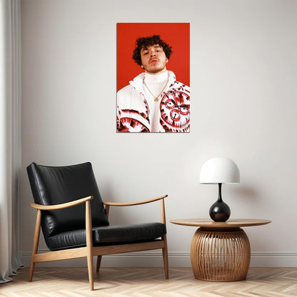 Jack Harlow Celebrity American Rap Singer Gift Poster Wall Art Print Home Wall Decor - xonomax
