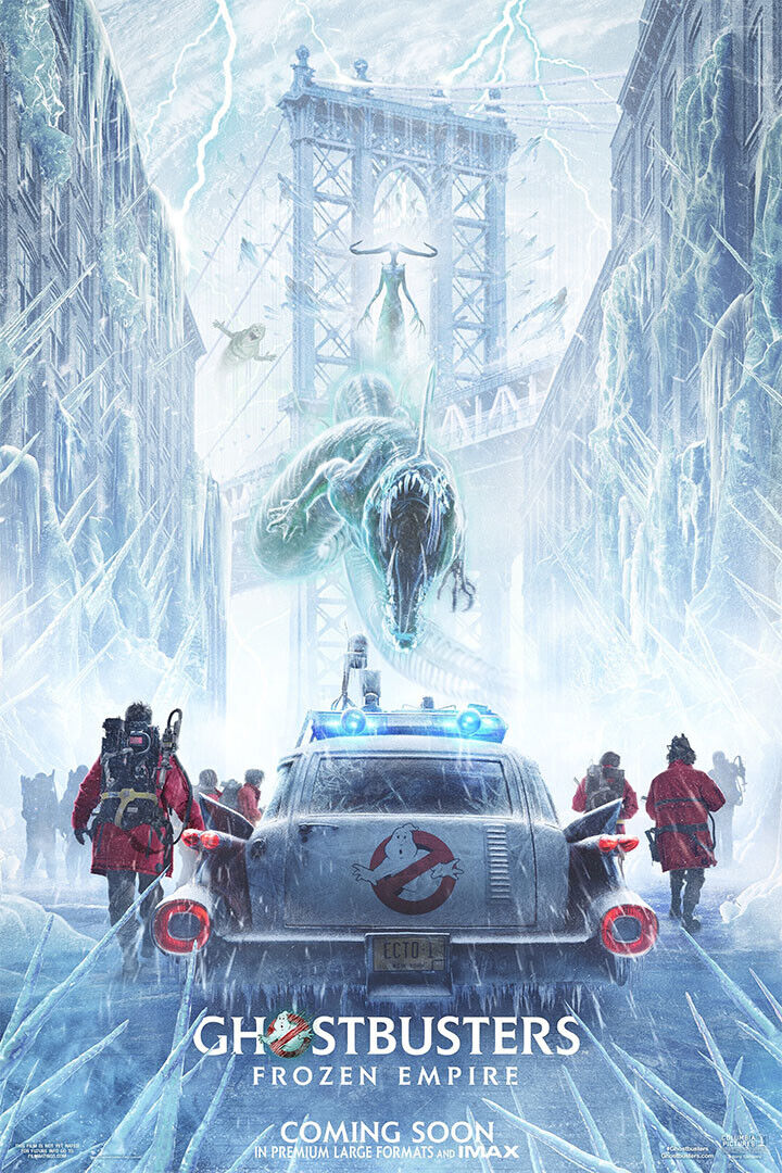 Ghostbusters Frozen Empire Fantasy Adventure Movie Poster Wall Art Print Home Wall Decor - xonomax