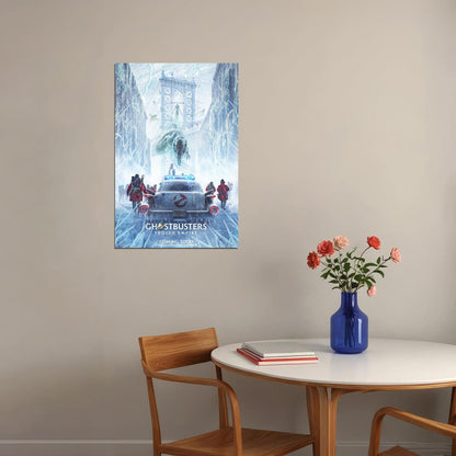 Ghostbusters Frozen Empire Fantasy Adventure Movie Poster Wall Art Print Home Wall Decor - xonomax