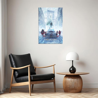 Ghostbusters Frozen Empire Fantasy Adventure Movie Poster Wall Art Print Home Wall Decor - xonomax