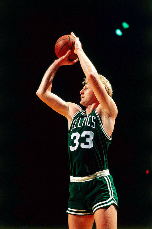 Larry Bird Boston Celtics Basketball Player Poster Wall Art Print Home Wall Decor