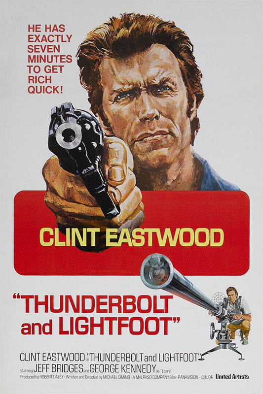 Thunderbolt And Lightfoot Movie Action Comedy Crime Poster Wall Art Print Home Wall Decor - xonomax