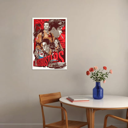 Ghostbusters Action Comedy Movie Cinema Poster Wall Art Print Home Wall Decor - xonomax
