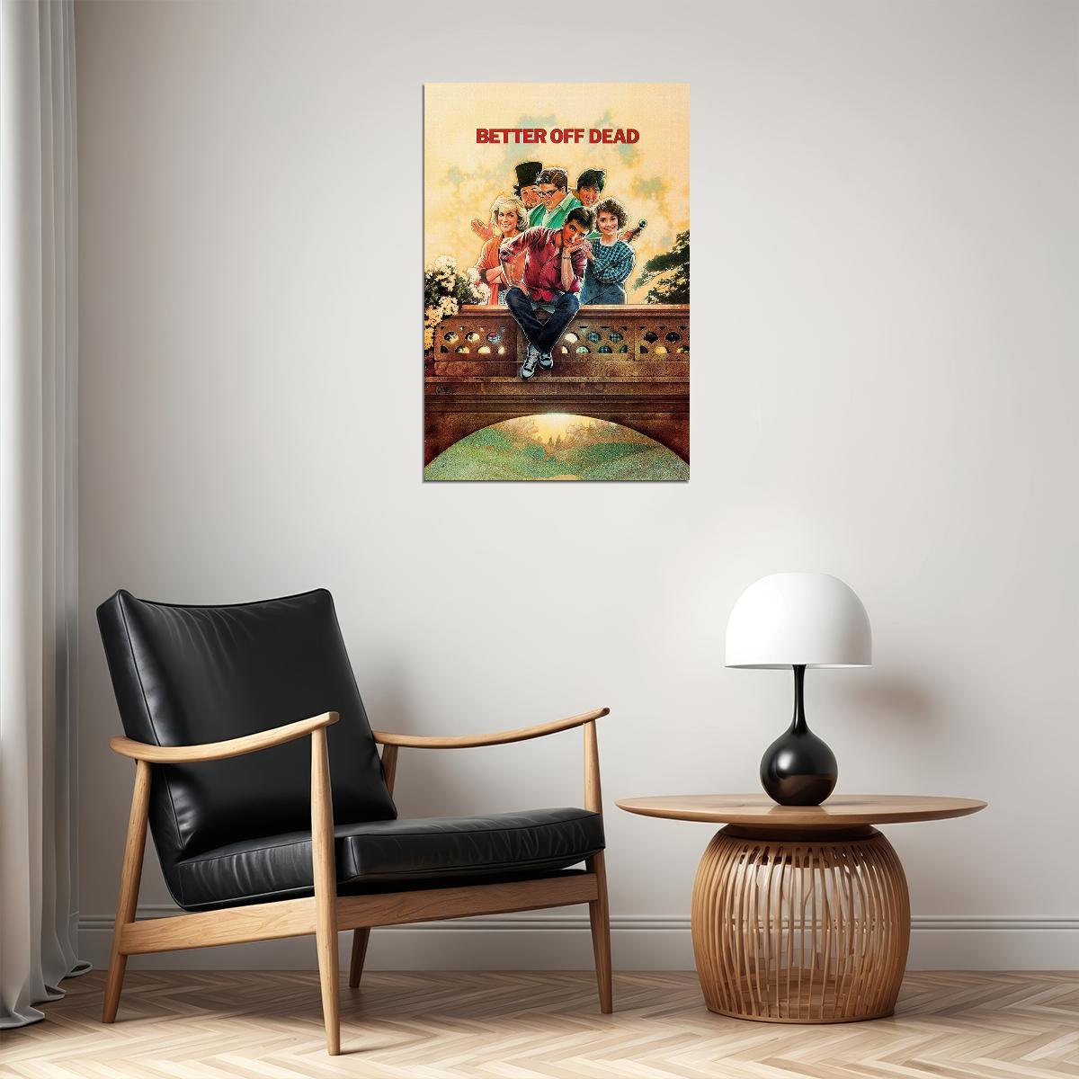 Better Off Dead Comedy Romance Classic Movie Poster Wall Art Print Home Wall Decor - xonomax