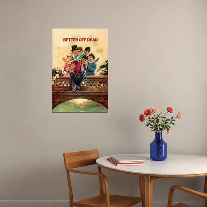 Better Off Dead Comedy Romance Classic Movie Poster Wall Art Print Home Wall Decor - xonomax