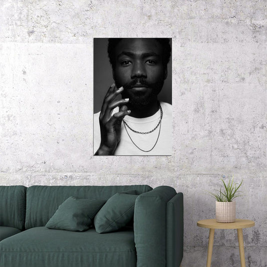 Donald Glover Celebrity American Singer Actor Poster Wall Art Print Home Wall Decor - xonomax