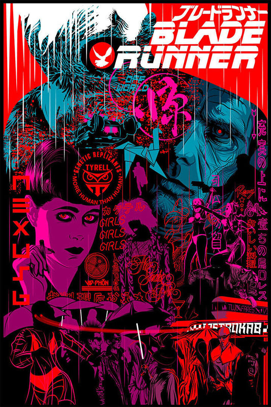 Blade Runner 2049 Science Fiction Movie Poster Wall Art Print Home Wall Decor - xonomax