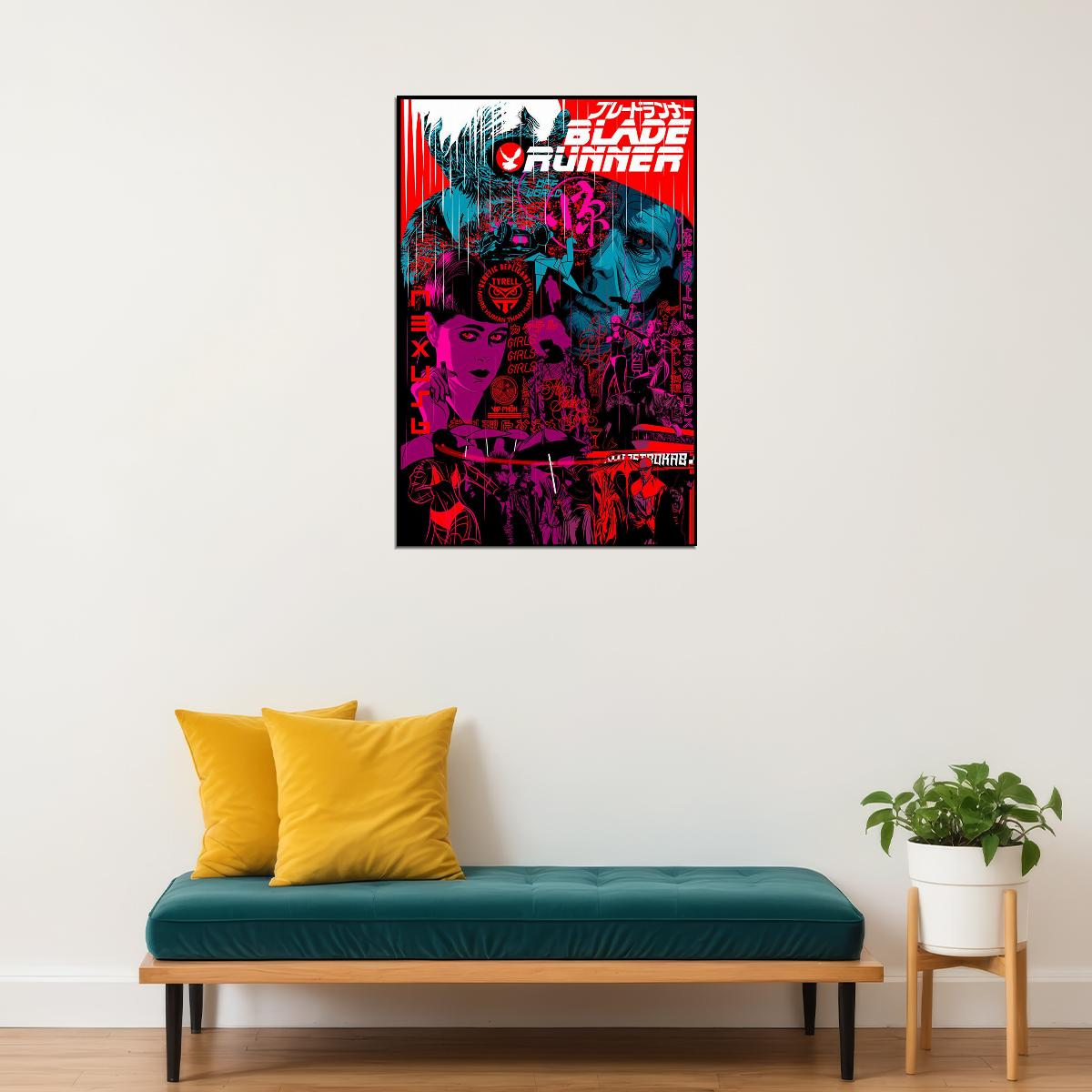 Blade Runner 2049 Science Fiction Movie Poster Wall Art Print Home Wall Decor - xonomax