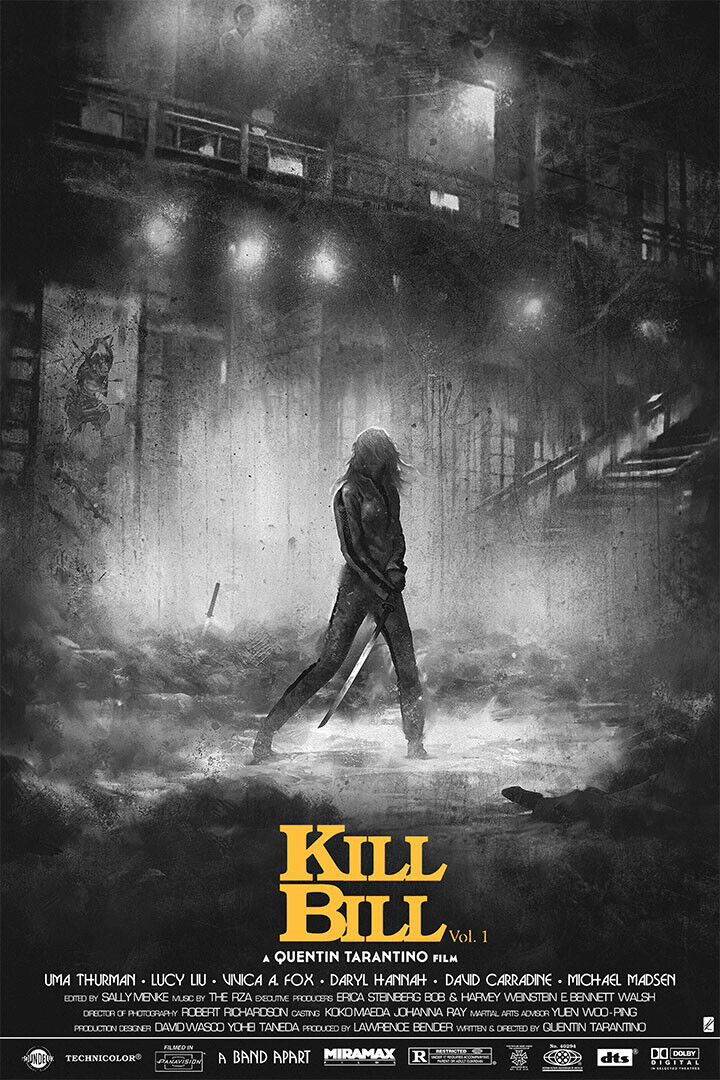 Kill Bill Action Thriller Crime Classic Movie Poster Wall Art Print Home Wall Decor - xonomax