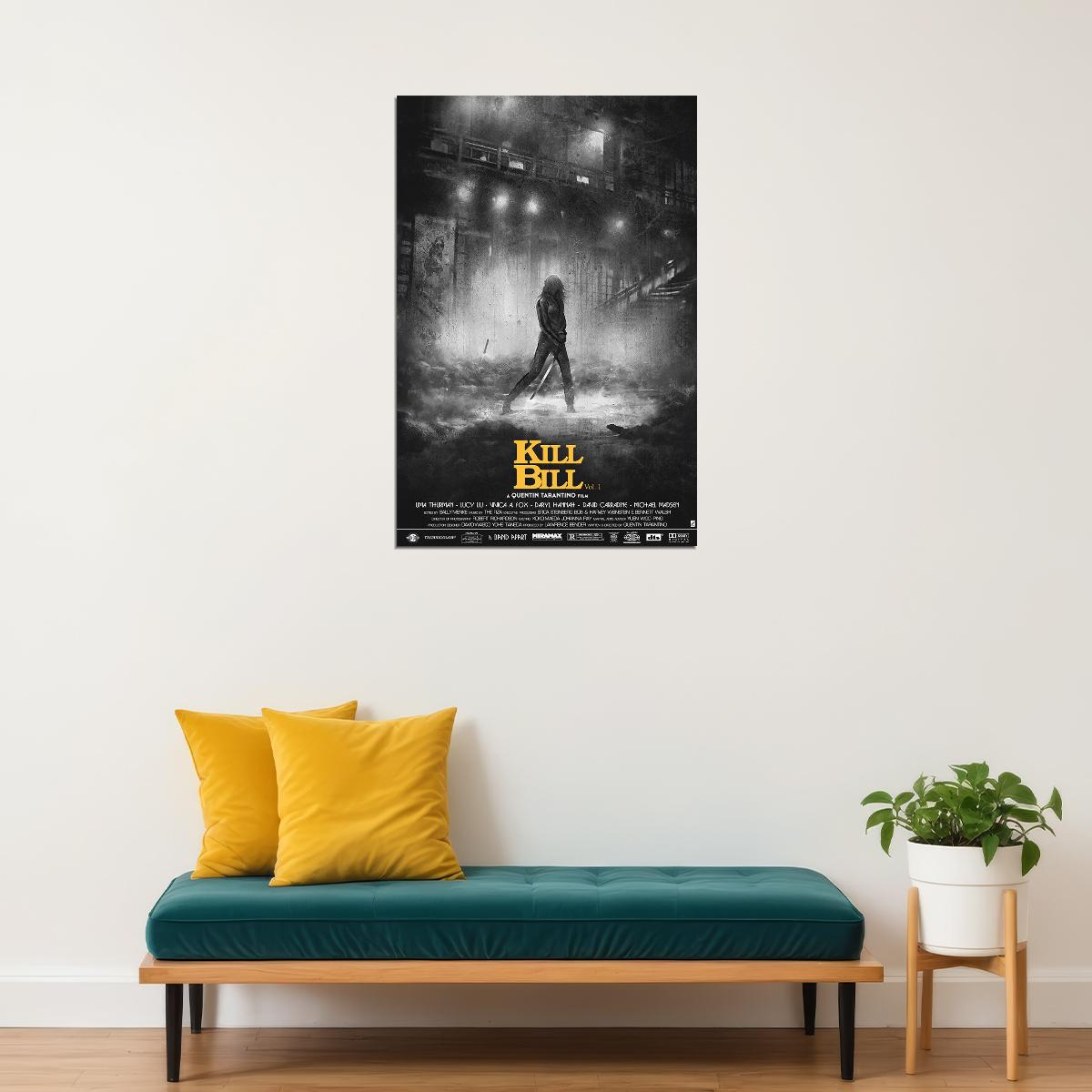 Kill Bill Action Thriller Crime Classic Movie Poster Wall Art Print Home Wall Decor - xonomax