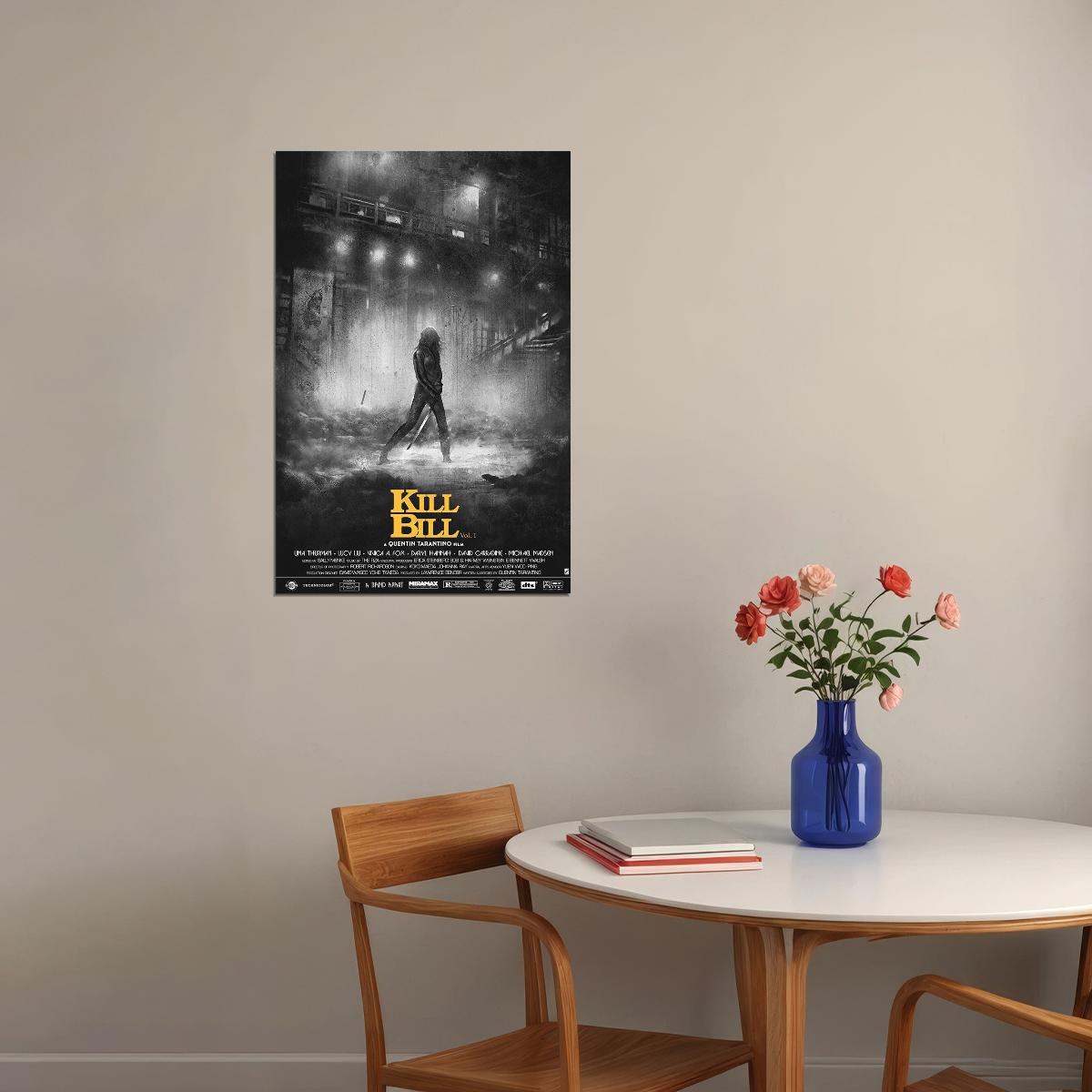 Kill Bill Action Thriller Crime Classic Movie Poster Wall Art Print Home Wall Decor - xonomax