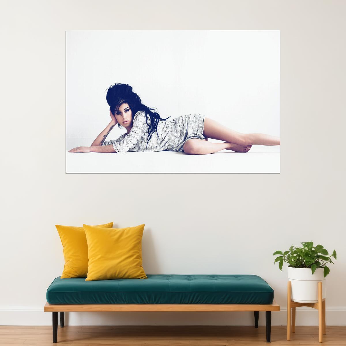 Amy Winehouse Celebrity British Music Singer Poster Wall Art Print Home Wall Decor - xonomax